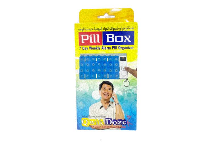 QWIK DOZE 7 DAY WEEKLY ALARM PILL ORGANIZER - Berlin Pharmacy