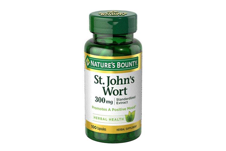 NATURES BOUNTY ST JOHNS WORT 300 MG 100 CAPSULES - Berlin Pharmacy