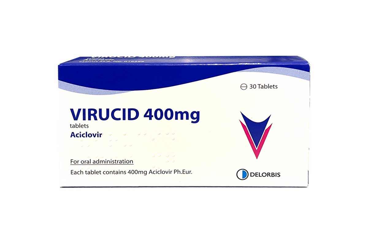 VIRUCID 400 MG 30 TABLETS - Berlin Pharmacy