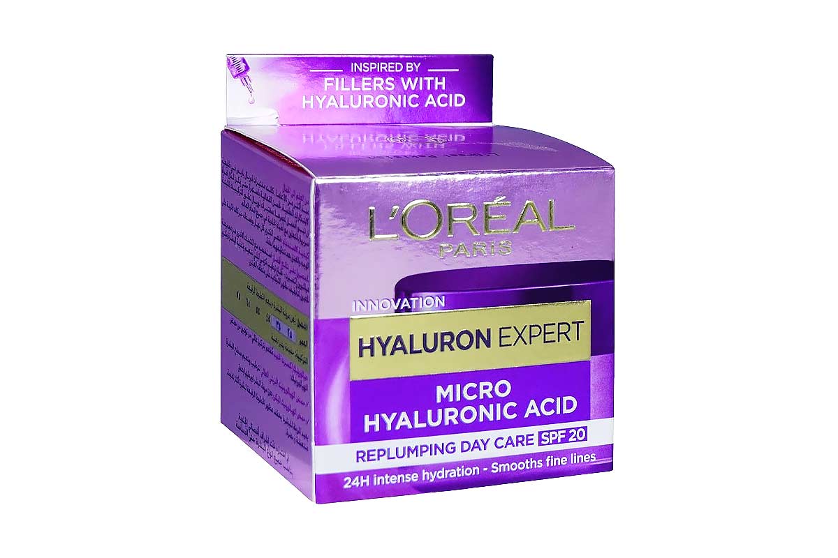 LOREAL HYALURON EXPERT HYALURONIC ACID SPF20 DAY CREAM 50 ML - Berlin Pharmacy