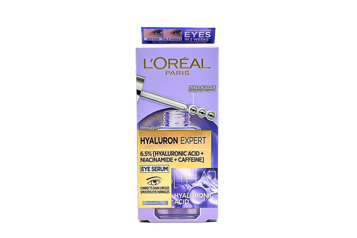 LOREAL HYALURON EXPERT HYALURONIC ACID EYE SERUM 20 ML - Berlin Pharmacy