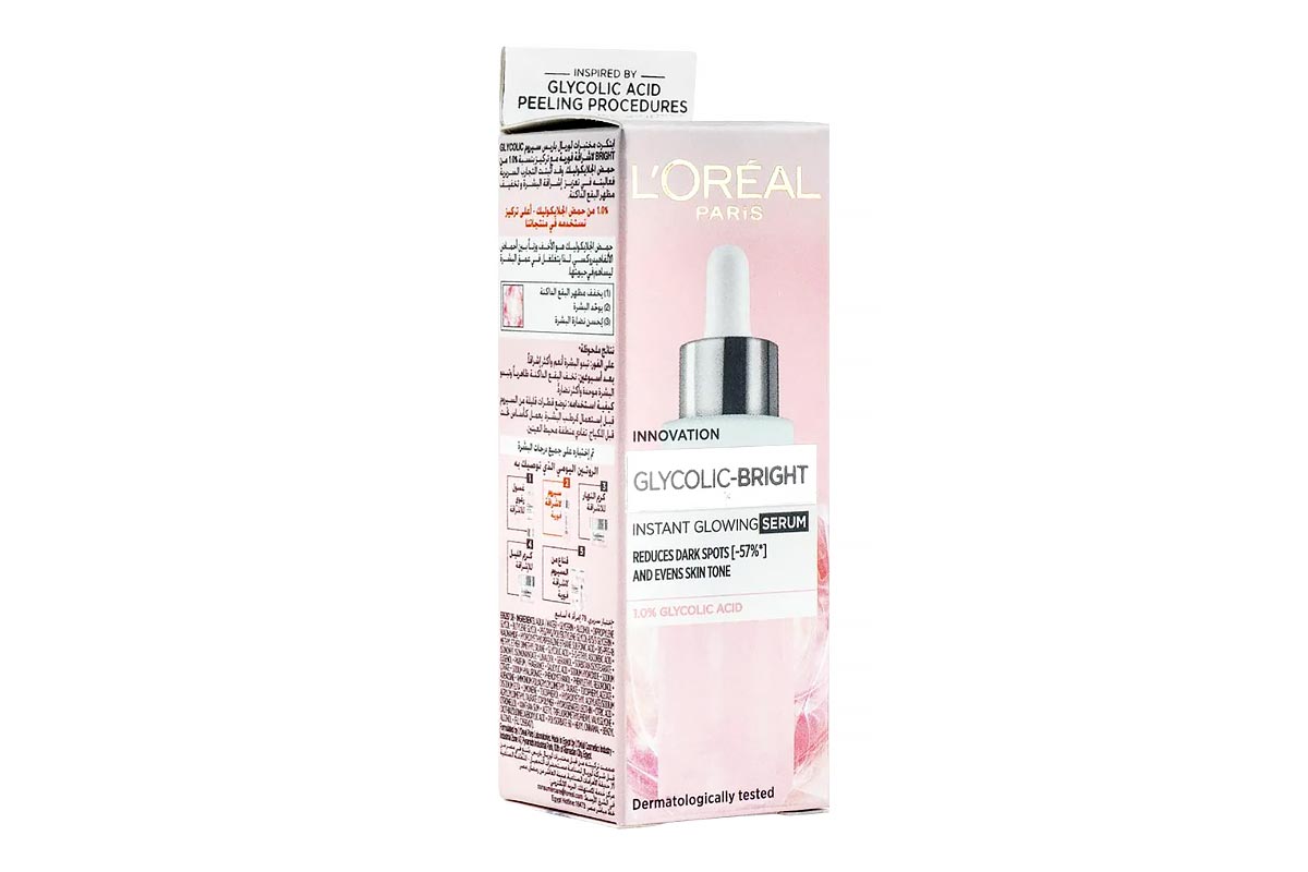 LOREAL GLYCOLIC BRIGHT SERUM 30 ML - Berlin Pharmacy