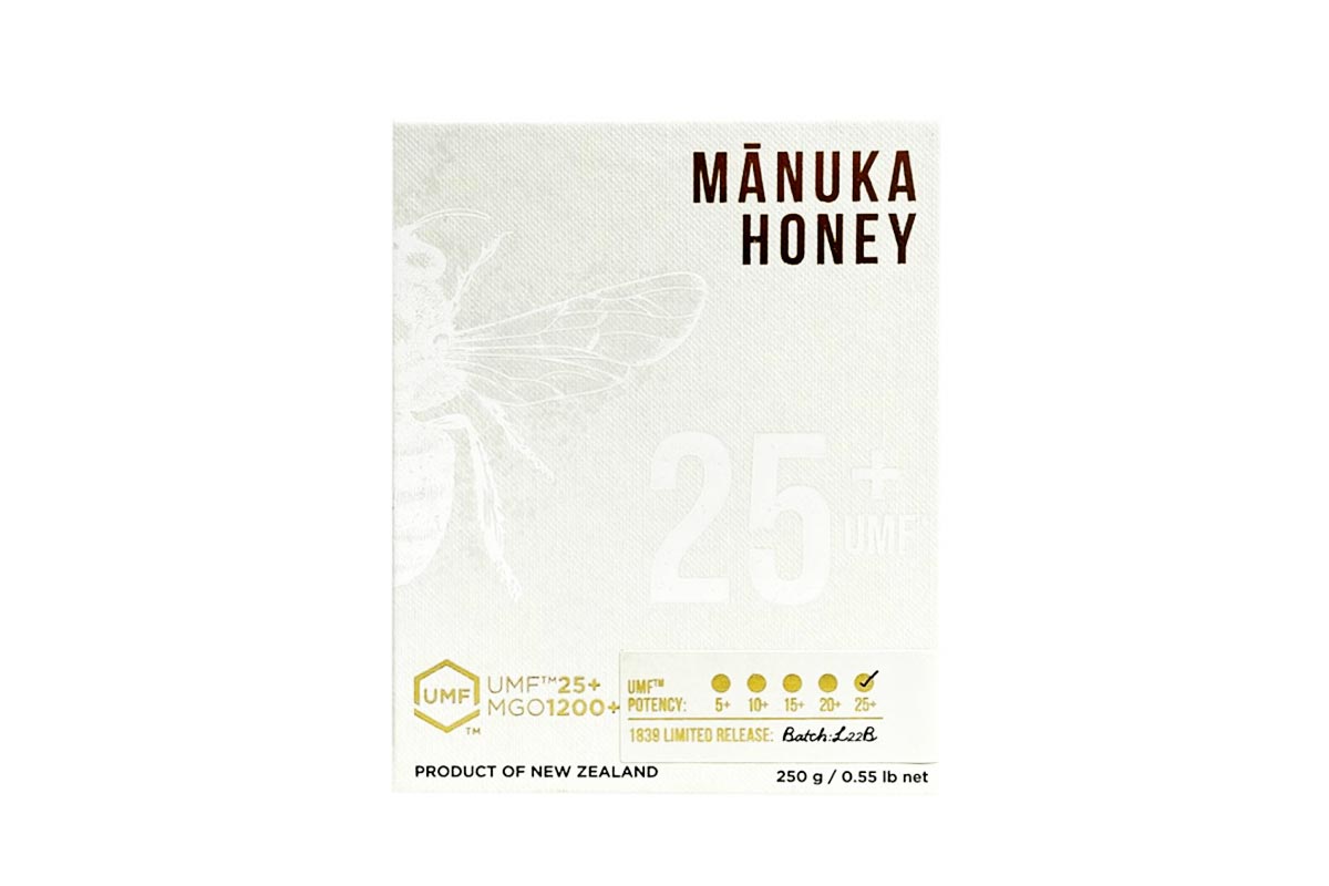 MANUKA HONEY 25 PLUS UMF MGO 1200 PLUS 250 GM - Berlin Pharmacy
