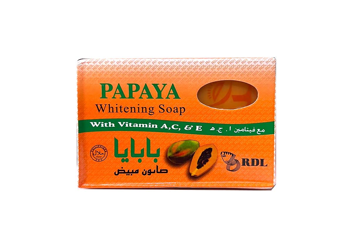 PAPAYA WHITENING SOAP 135 MG - Berlin Pharmacy