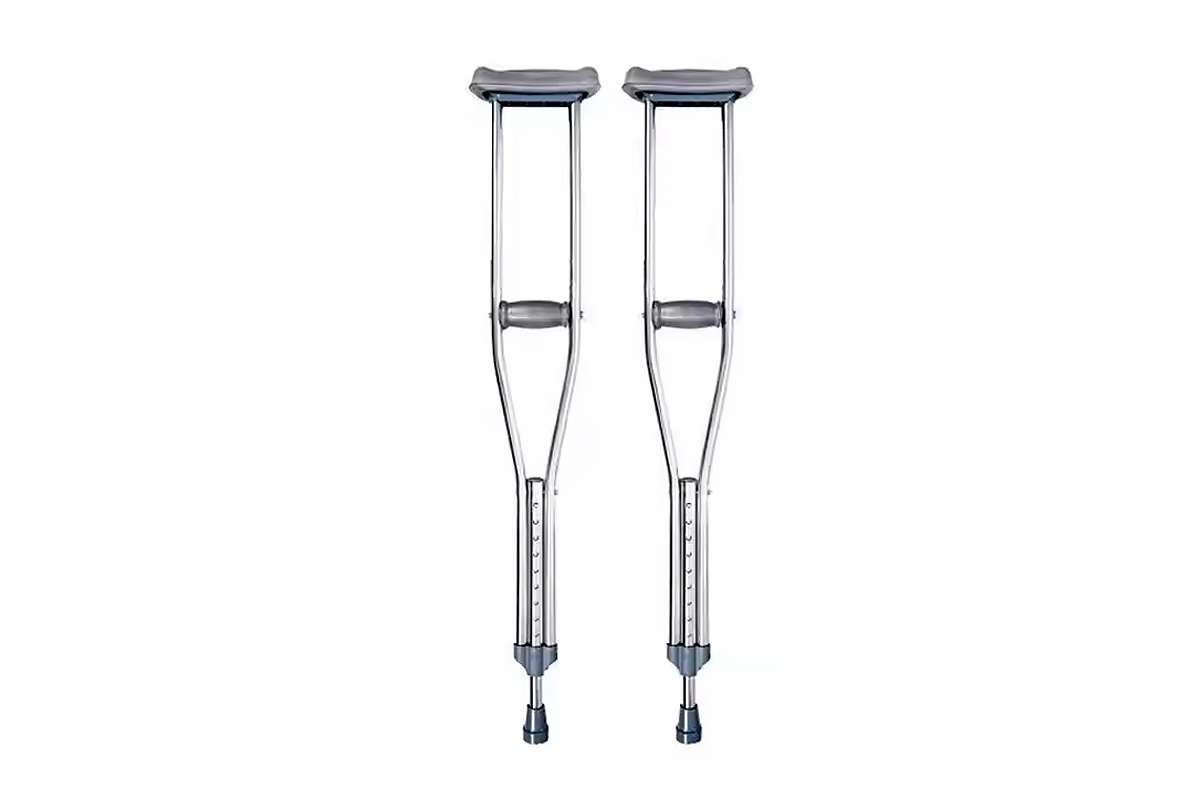 NOVALION AUXLIARY CRUTCHES WALKING UNDER ARM STICK (SB-2) 2PCS - Berlin Pharmacy