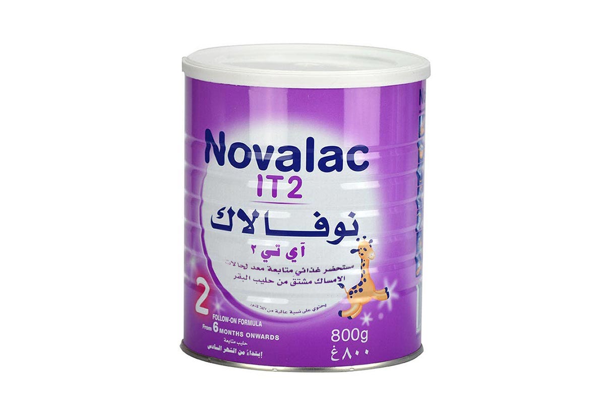 NOVALAC IT NO 2 MILK FROM 6 MONTHS 800 GM - Berlin Pharmacy