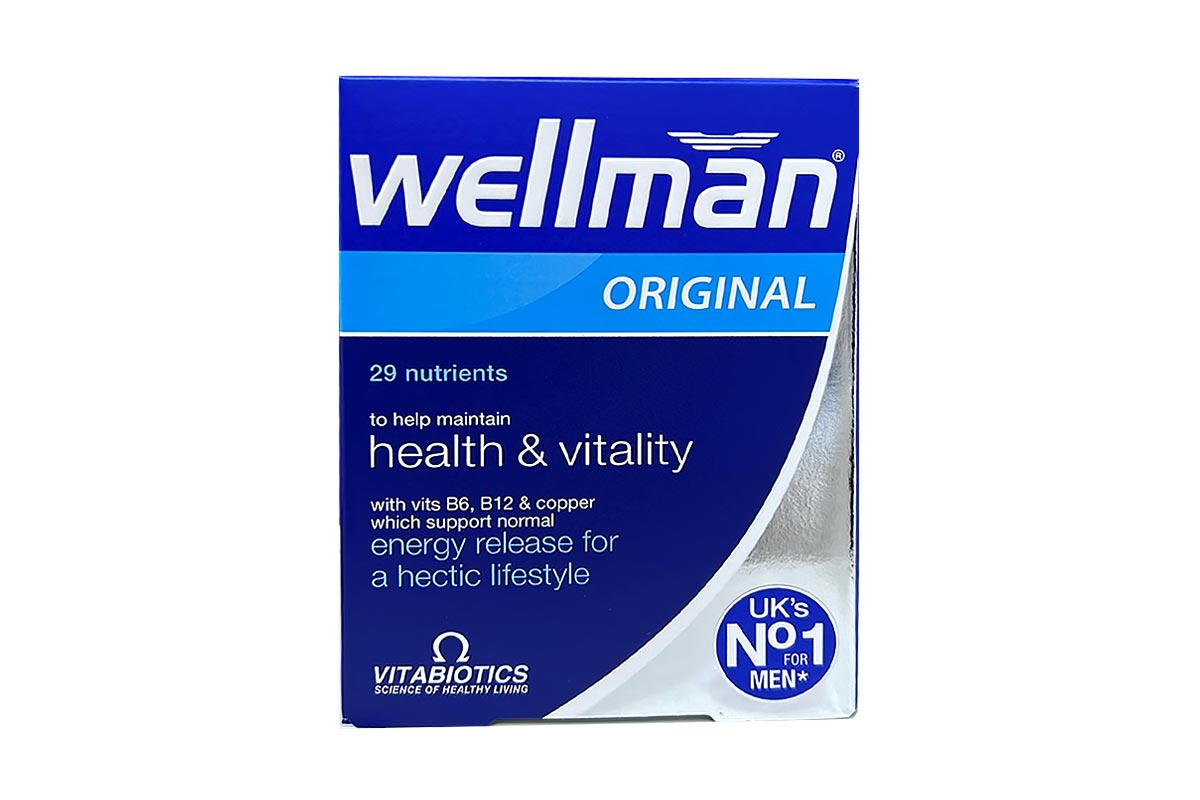 VITABIOTICS WELLMAN ORIGINAL 30 TABLETS - Berlin Pharmacy