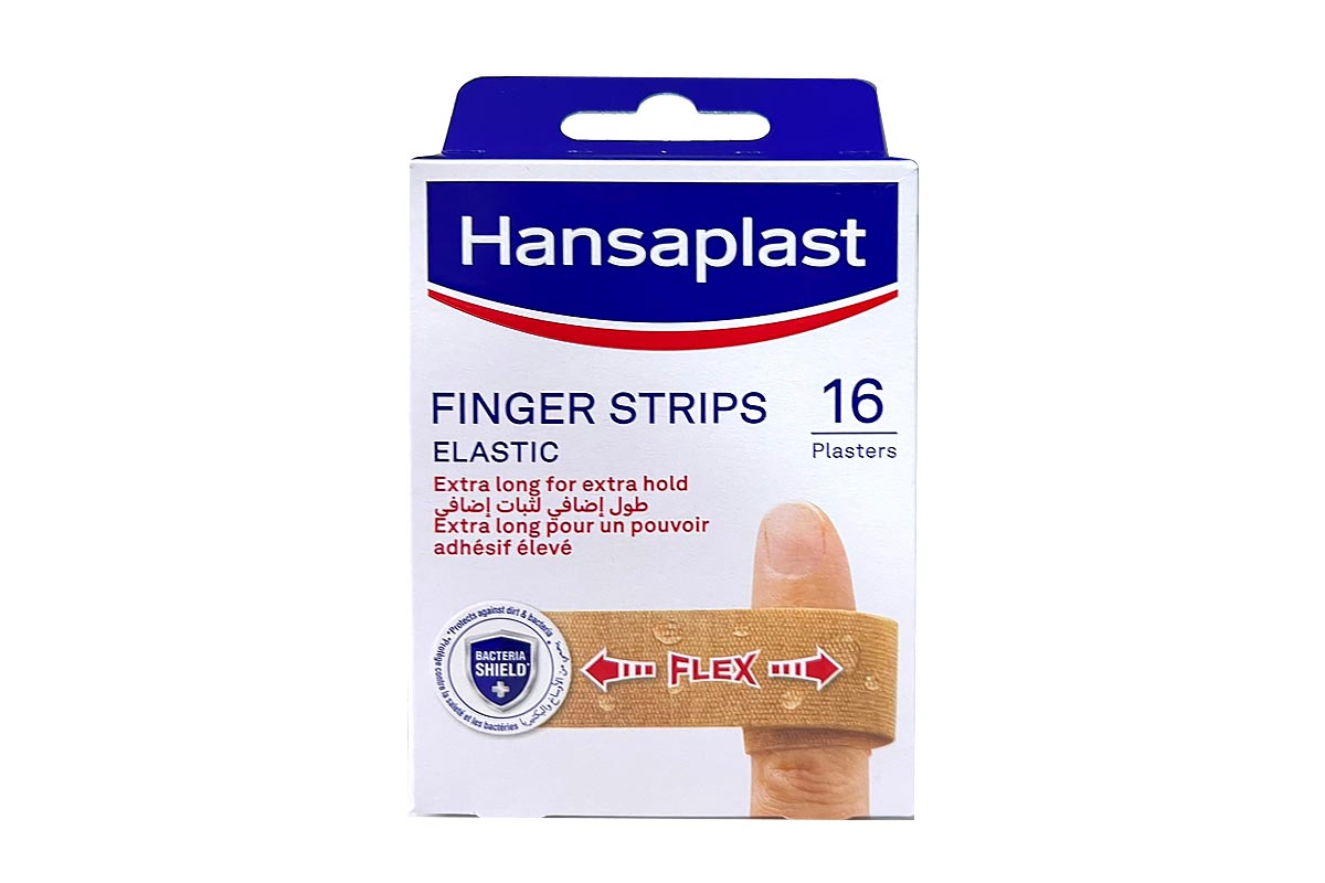 HANSAPLAST FINGER STRIP PLASTER 16 PCS - Berlin Pharmacy