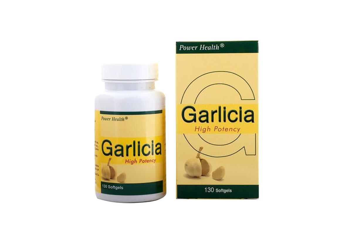 POWER HEALTH GARLICIA GARLIC 2000 MCG 130 SOFTGELS - Berlin Pharmacy