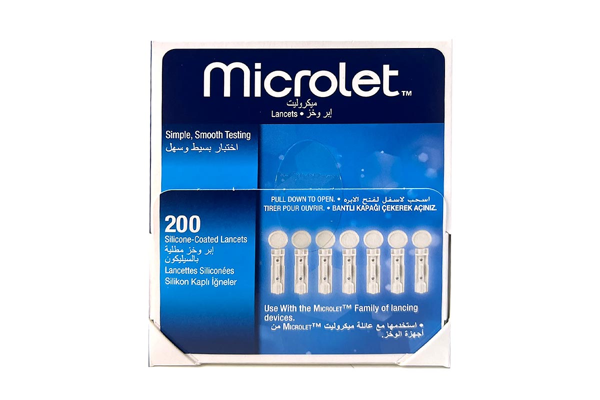 MICROLET LANCETS 200 PCS - Berlin Pharmacy