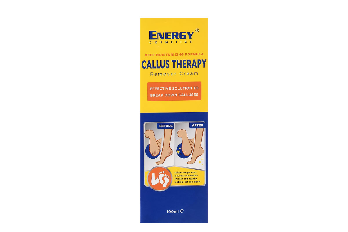 ENERGY CALLUS THERAPY REMOVER CREAM 100 ML - Berlin Pharmacy