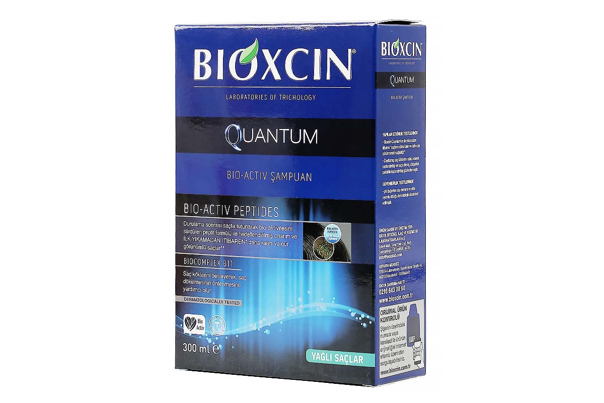 BIOXCIN QUANTUM BIO ACTIV SHAMPOO OILY HAIR 300 ML - Berlin Pharmacy