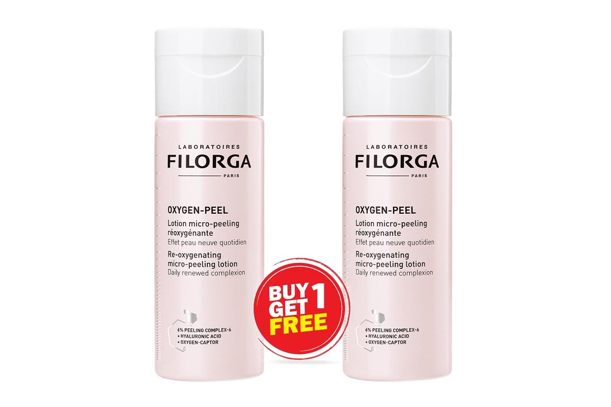 BOX BUY1GET1 FILORGA OXYGEN PEEL LOTION 150 ML - Berlin Pharmacy