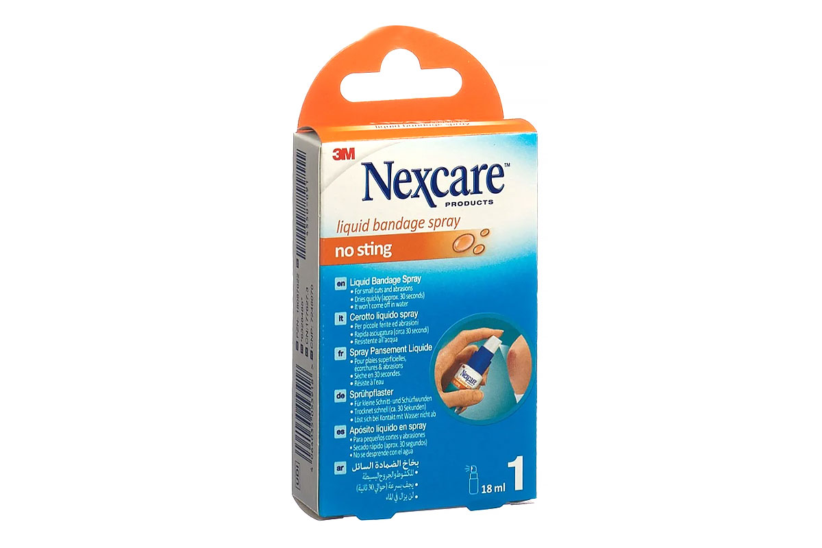 NEXCARE LIQUID BANDAGE SPRAY 18 ML - Berlin Pharmacy