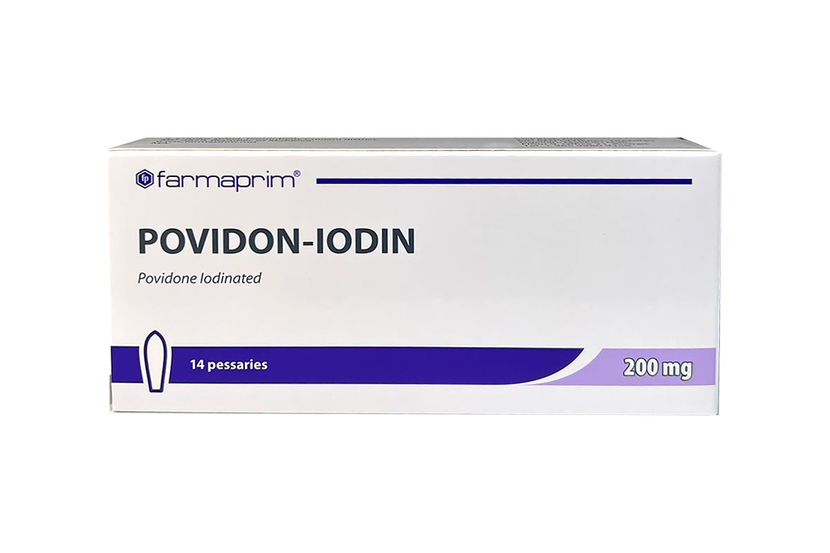 FARMAPRIM POVIDON IODIN 200 MG 14 PESSARIES - Berlin Pharmacy