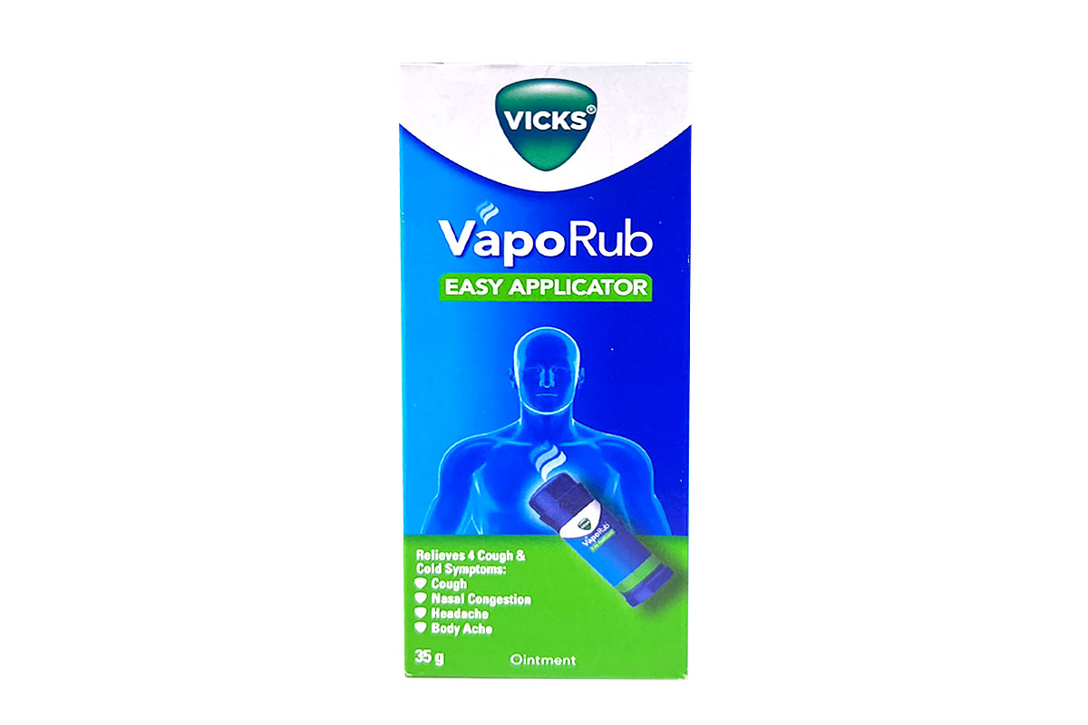 VICKS VAPORUB EASY APPLICATOR 35 GM - Berlin Pharmacy