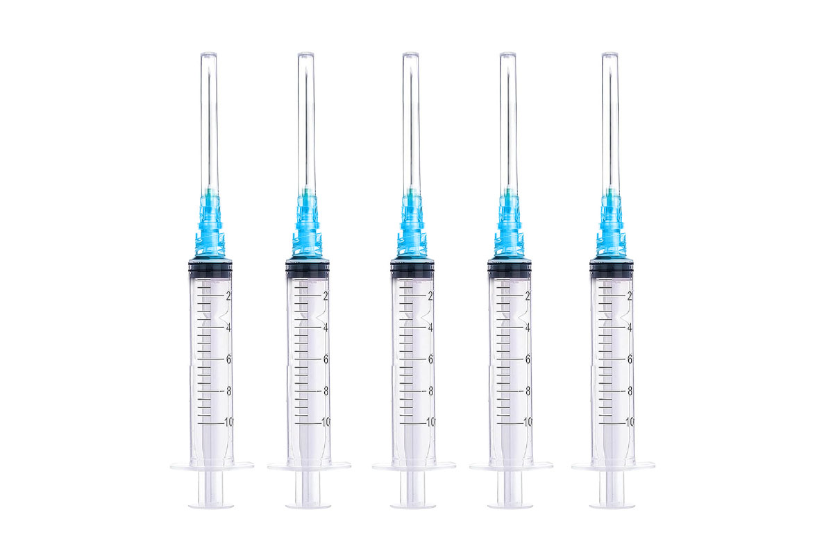 ELDAWLIA STERILE HYPODERMIC SYRINGE 21 G 10 ML 5 PCS - Berlin Pharmacy