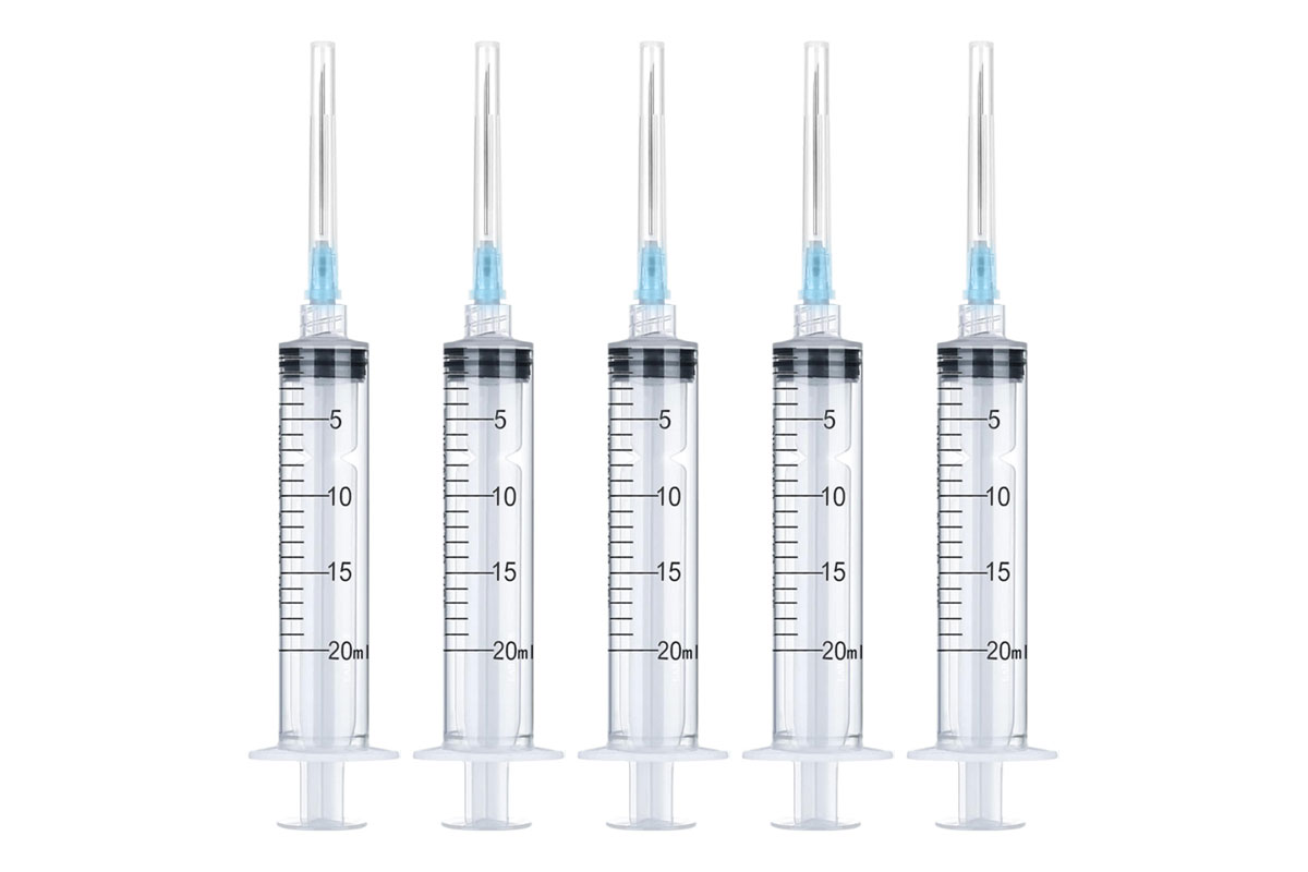 ELDAWLIA STERILE HYPODERMIC SYRINGE 21 G 20 ML 5 PCS - Berlin Pharmacy