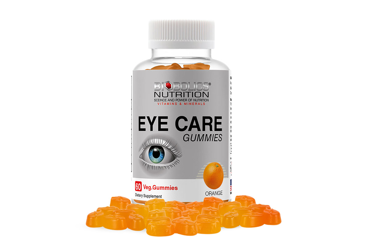 BIOBOLICS EYE CARE ORANGE 60 VEG GUMMIES - Berlin Pharmacy