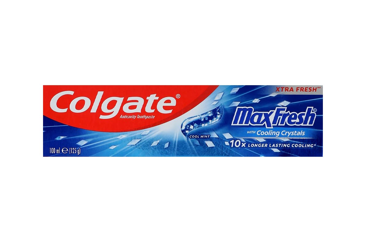 COLGATE MAX FRESH TOOTHPASTE COOL MINT 100 ML - Berlin Pharmacy