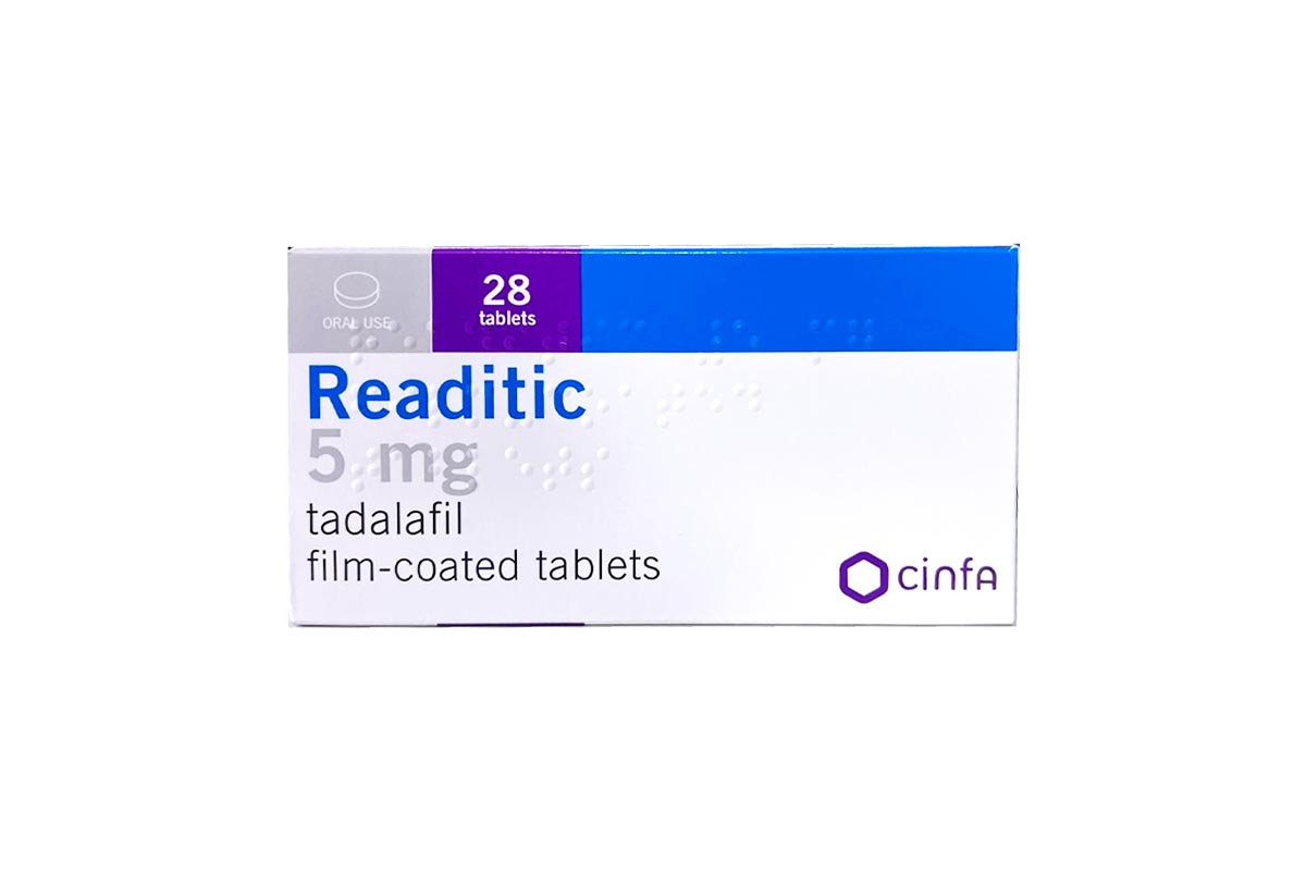 READITIC 5 MG 28 TABLETS - Berlin Pharmacy