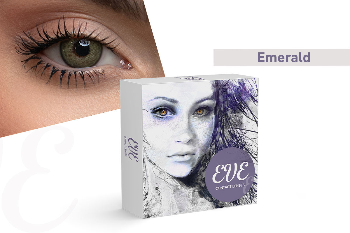 EVE LENSES MONTHLY GREEN EMERALD - Berlin Pharmacy