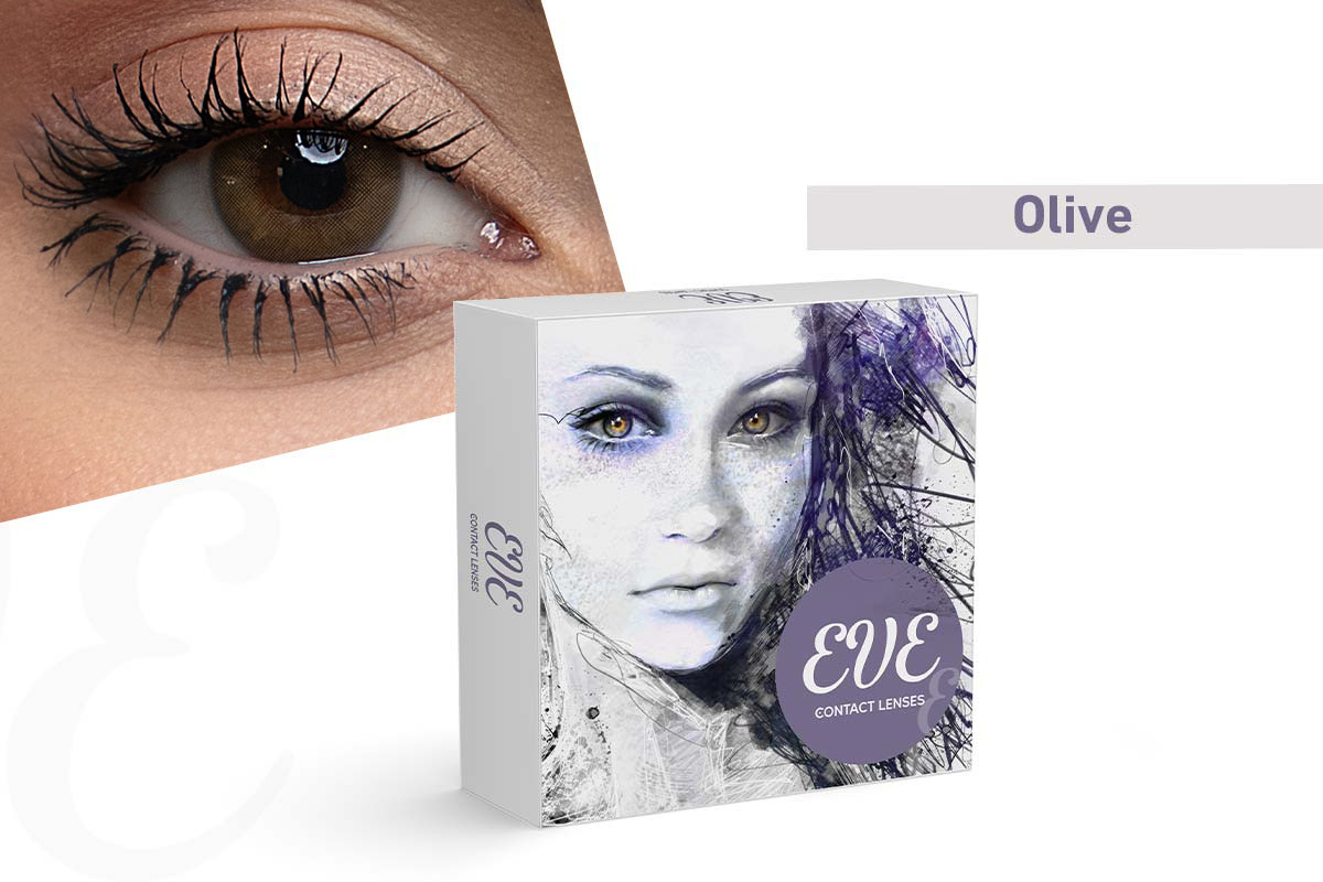 EVE LENSES MONTHLY GREEN OLIVE - Berlin Pharmacy