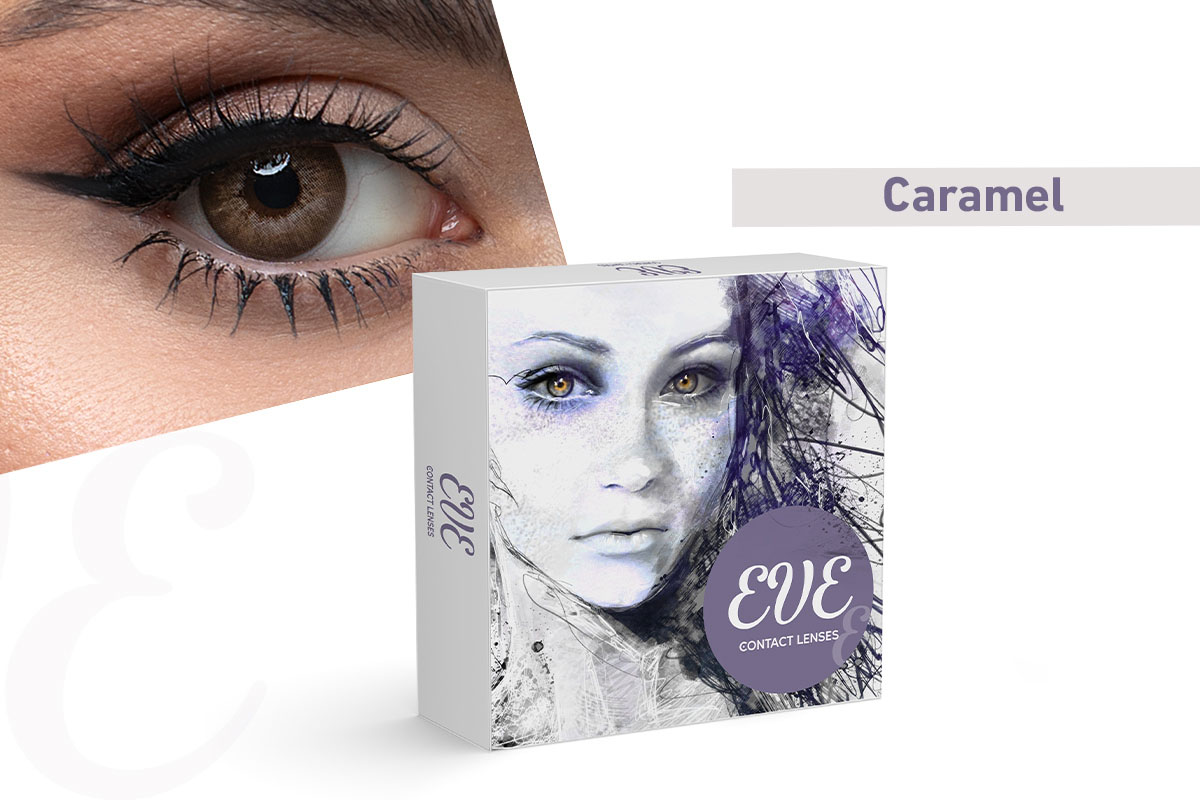 EVE LENSES MONTHLY BROWN CARAMEL - Berlin Pharmacy