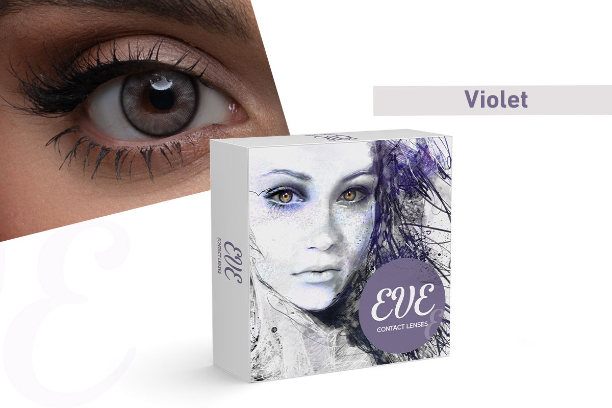 EVE LENSES MONTHLY GRAY VIOLET - Berlin Pharmacy