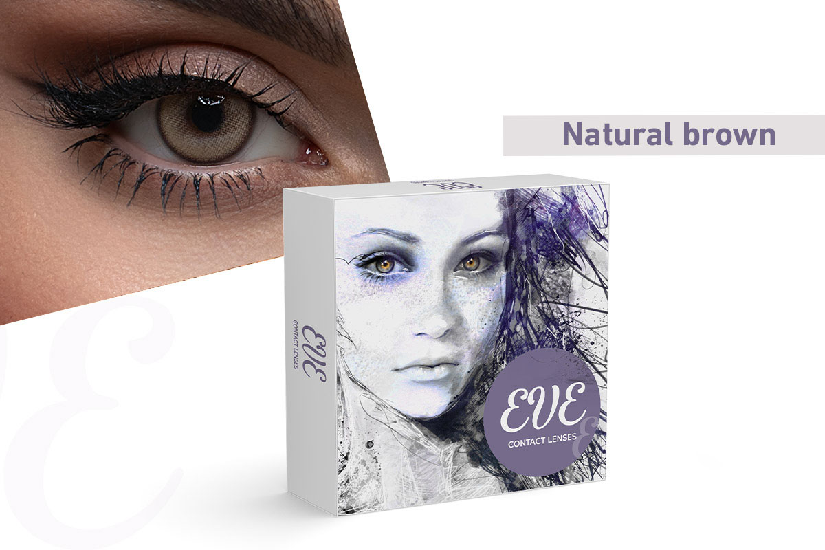 EVE LENSES MONTHLY NATURAL BROWN - Berlin Pharmacy