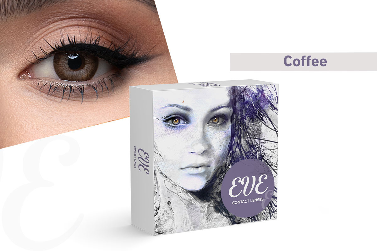 EVE LENSES MONTHLY BROWN COFFEE - Berlin Pharmacy