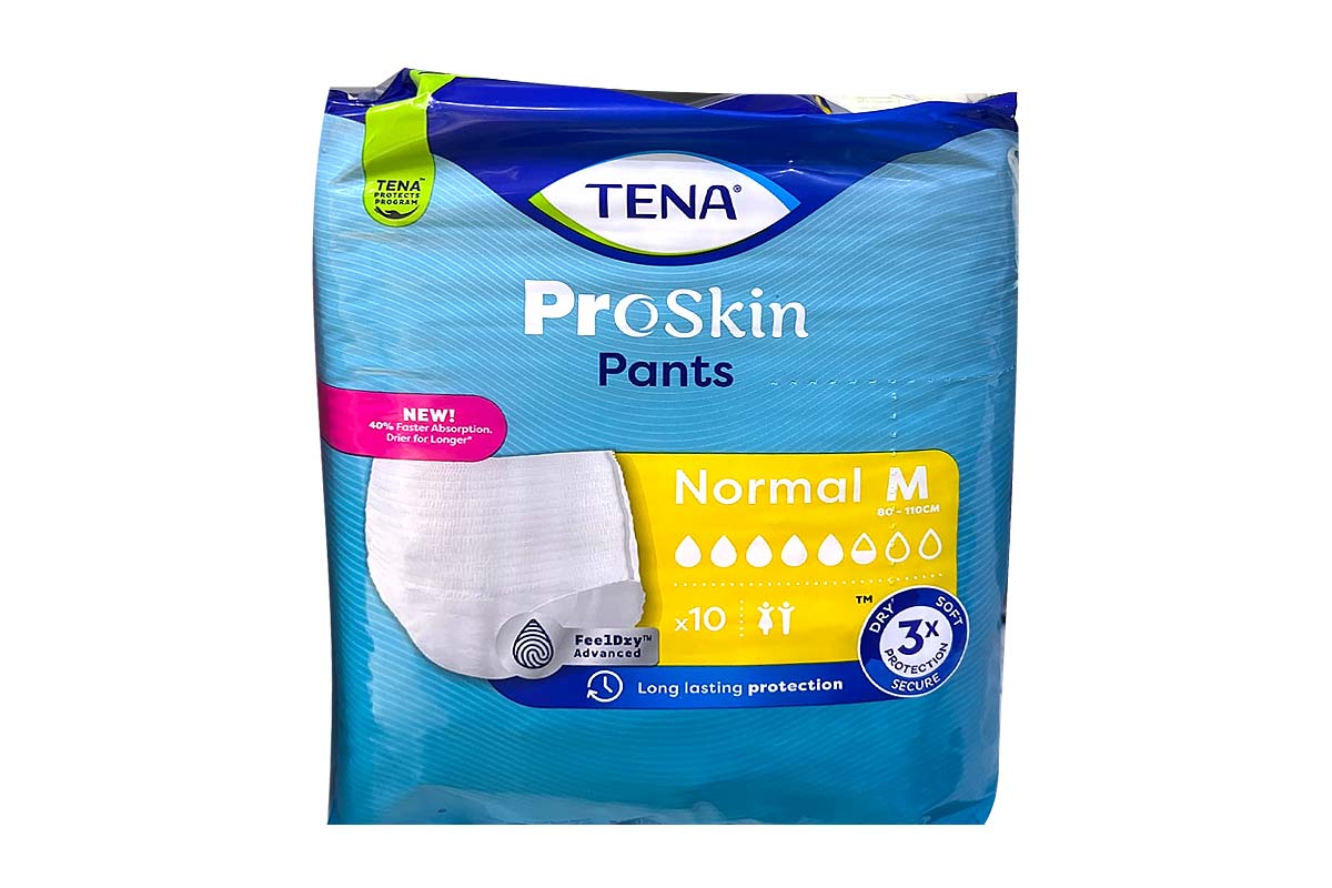 TENA PANTS NORMAL M 10 PCS - Berlin Pharmacy