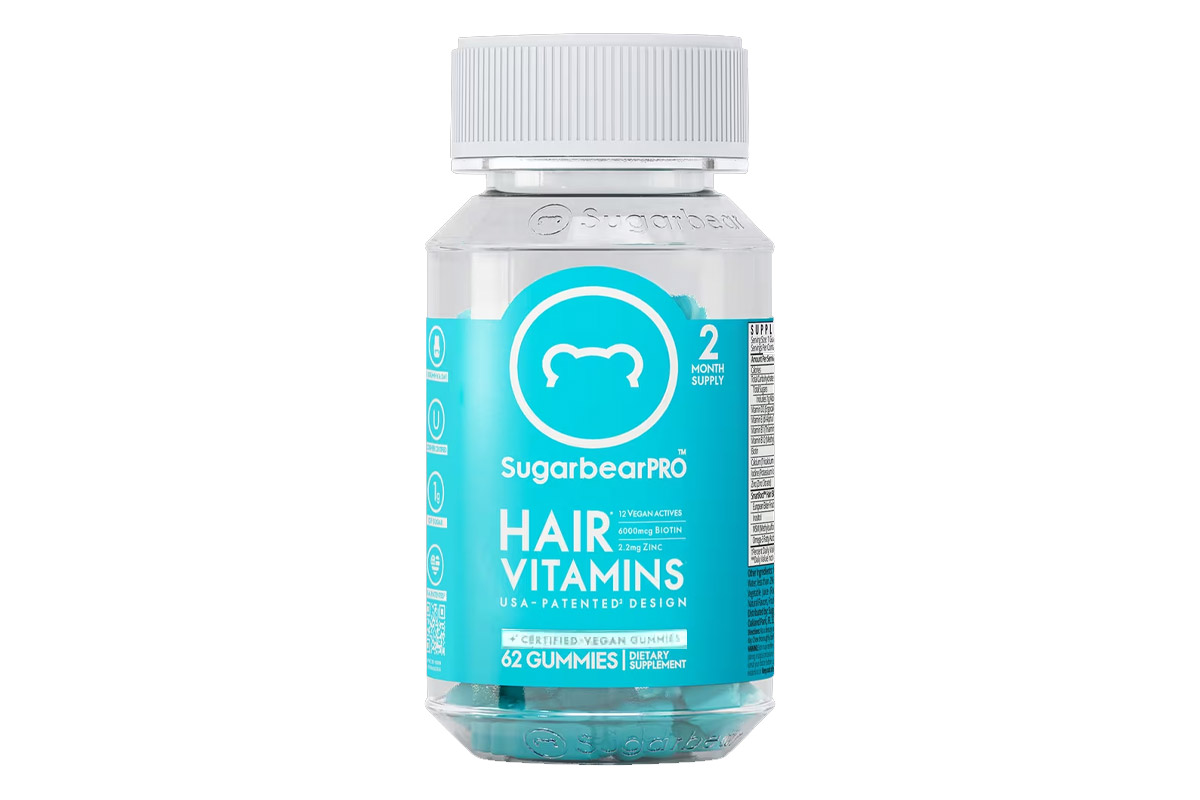 SUGARBEAR PRO HAIR VITAMINS 62 GUMMIES - Berlin Pharmacy