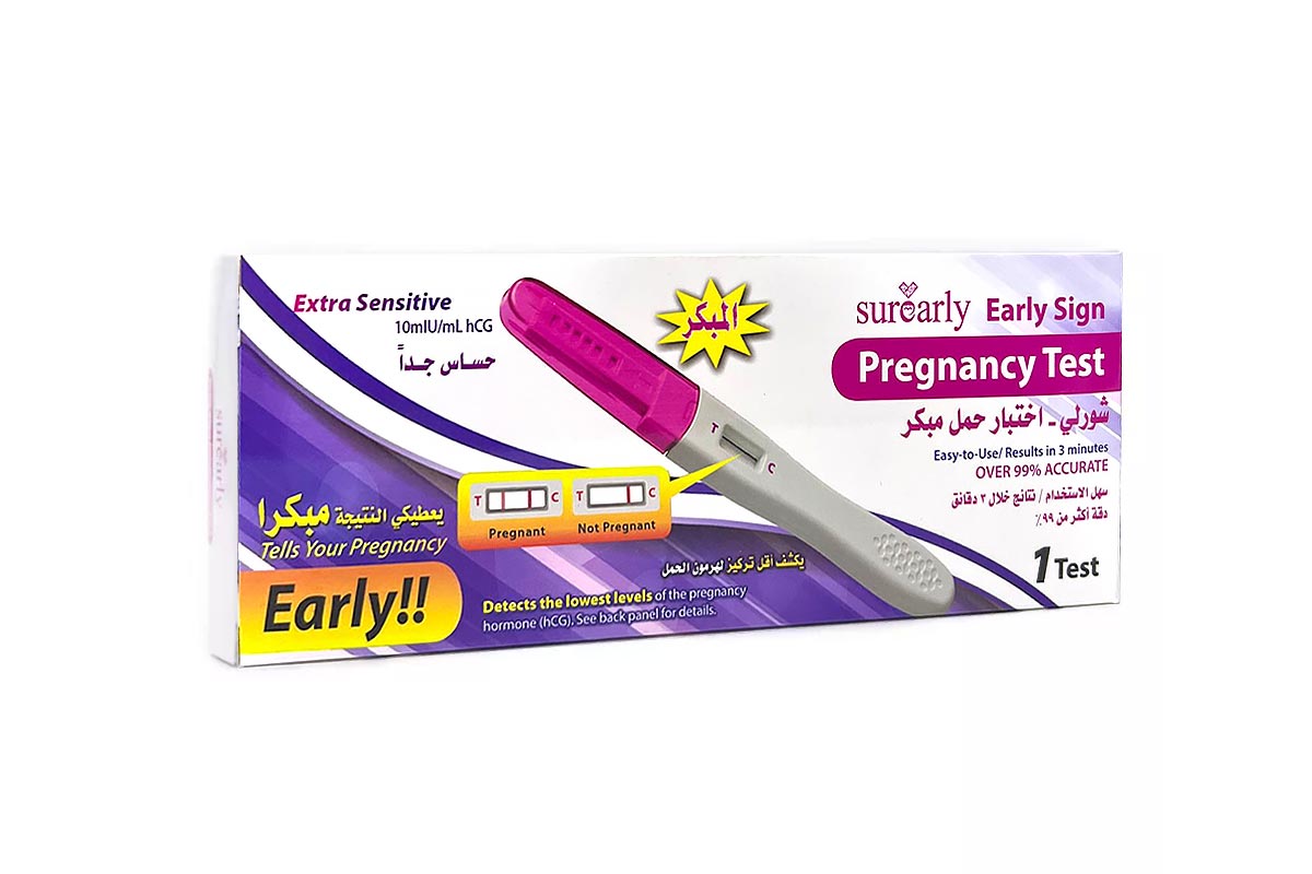 شورايرلي اختبار حمل منزلى سريع 1 قطعة - صيدلية برلين