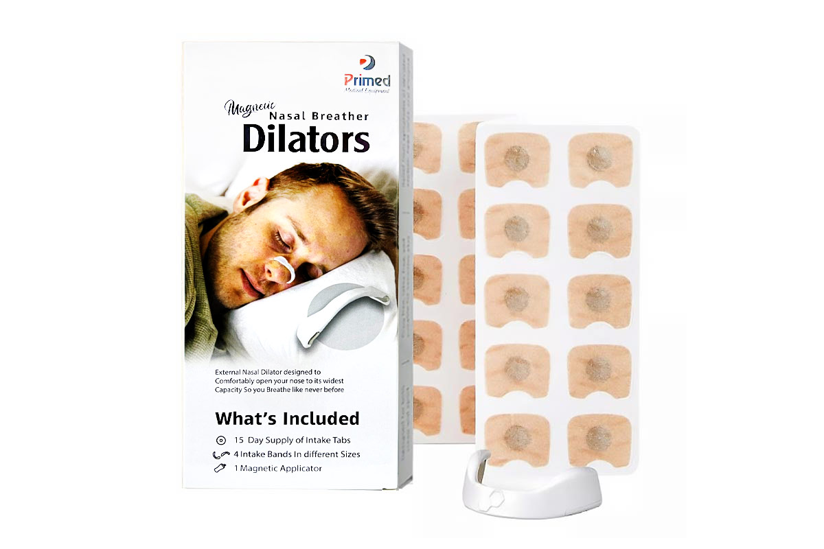 PRIMED MAGNATIC NASAL BREATHER DILATORS COLOR WHITE 15 PCS - Berlin Pharmacy