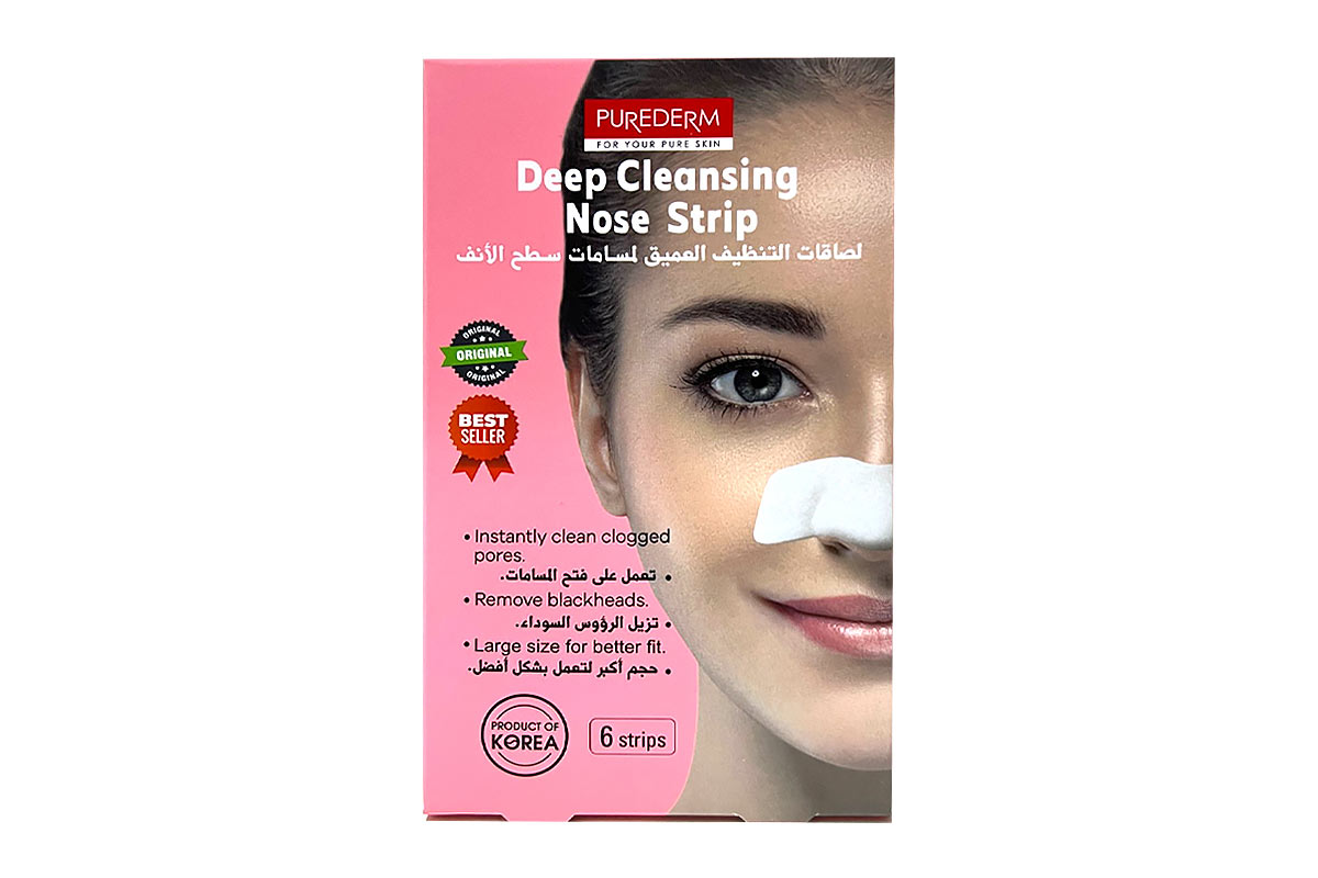 PUREDERM DEEP CLEANSING NOSE STRIPS 6 STRIPS - Berlin Pharmacy