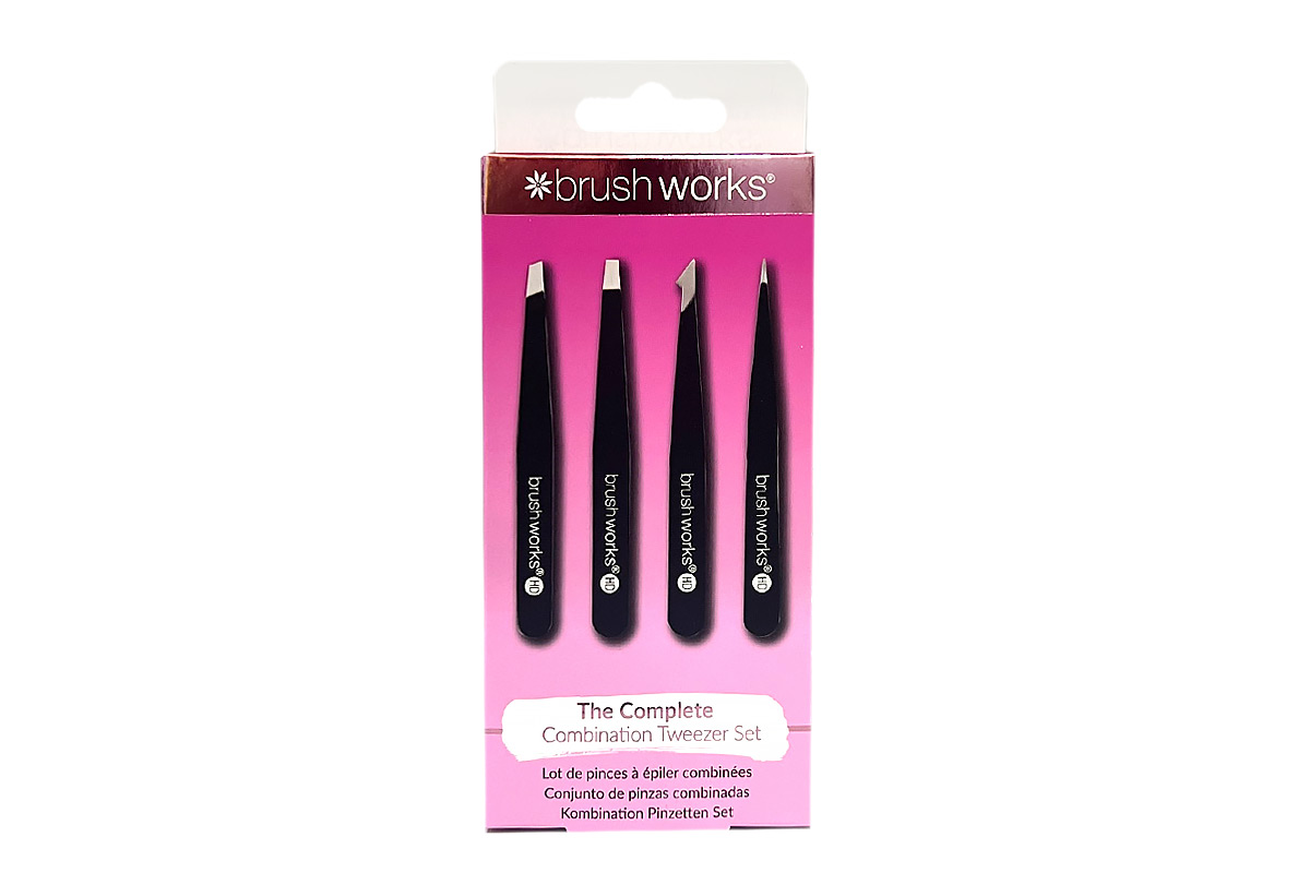 BRUSH WORKS THE COMPLETE COMBINATION TWEEZER SET - Berlin Pharmacy