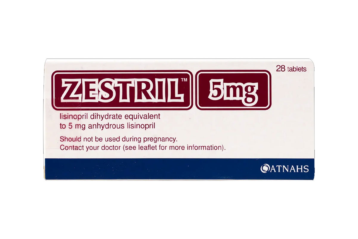 ZESTRIL 5 MG 28 TABLETS - Berlin Pharmacy