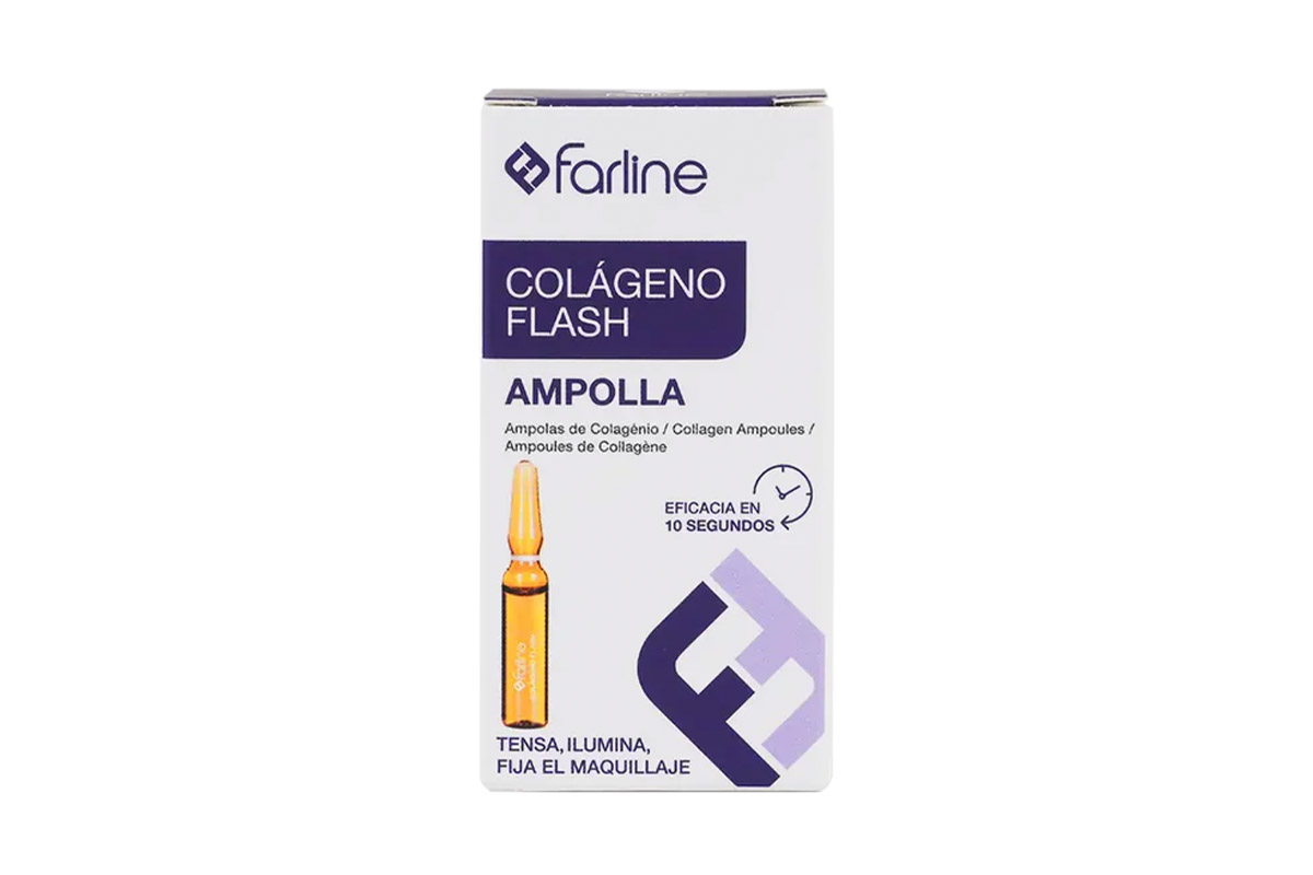 FARLINE COLLAGEN FLASH 2 ML X 1 AMPOLLAS - Berlin Pharmacy