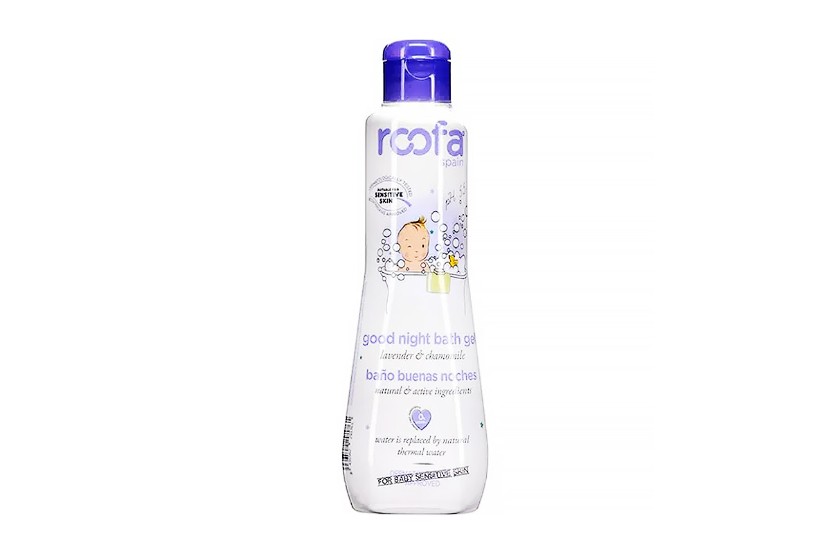 ROOFA SPAIN BABY GOOD NIGHT BATH GEL 200 ML - Berlin Pharmacy