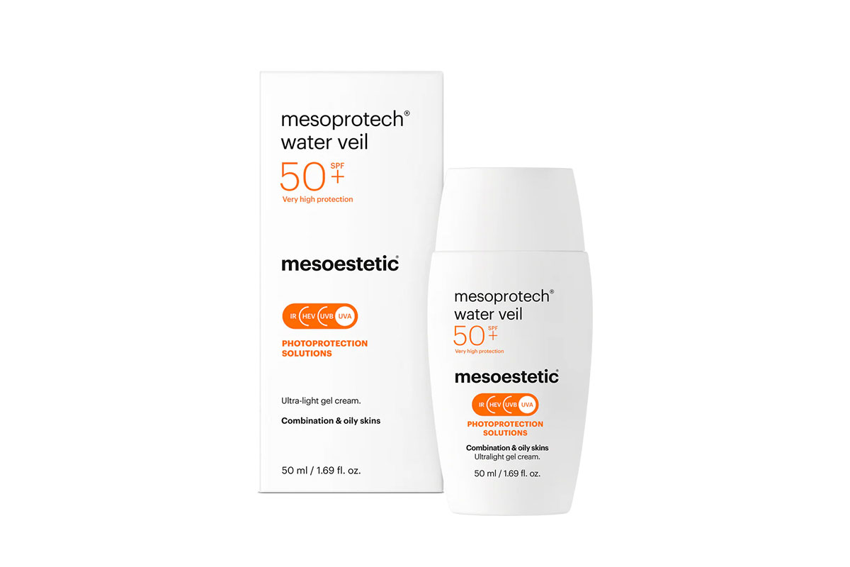 MESOESTETIC MESOPROTECH WATER VEIL GEL CREAM SPF 50 PLUS FOR COMBINATION AND OILY SKIN 50 ML - Berlin Pharmacy