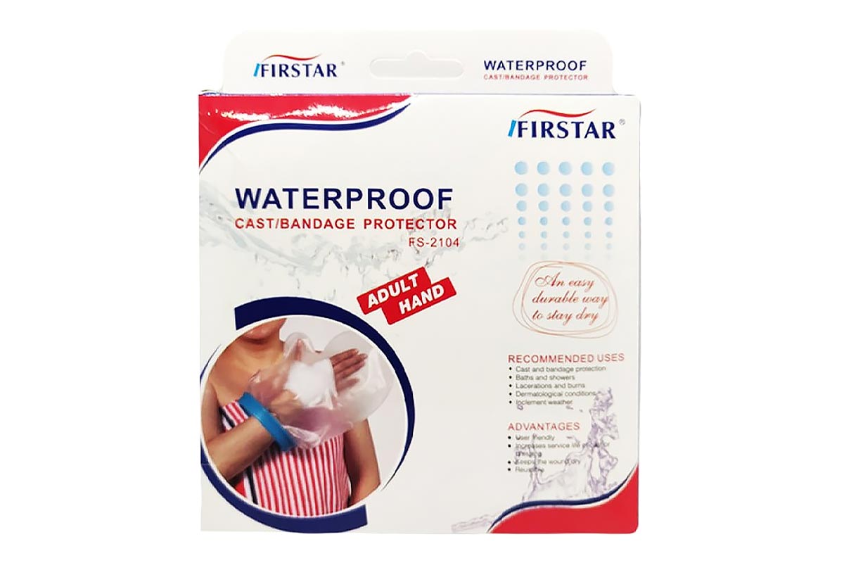 FIRSTAR WATERPROOF CAST PROTECTOR ADULT HAND FS-2104 - Berlin Pharmacy