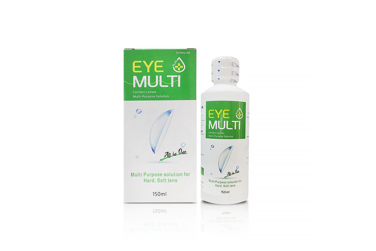 EYE MULTI PLUS CONTACT LENSES ALL IN ONE SOLUTION 150 ML - Berlin Pharmacy