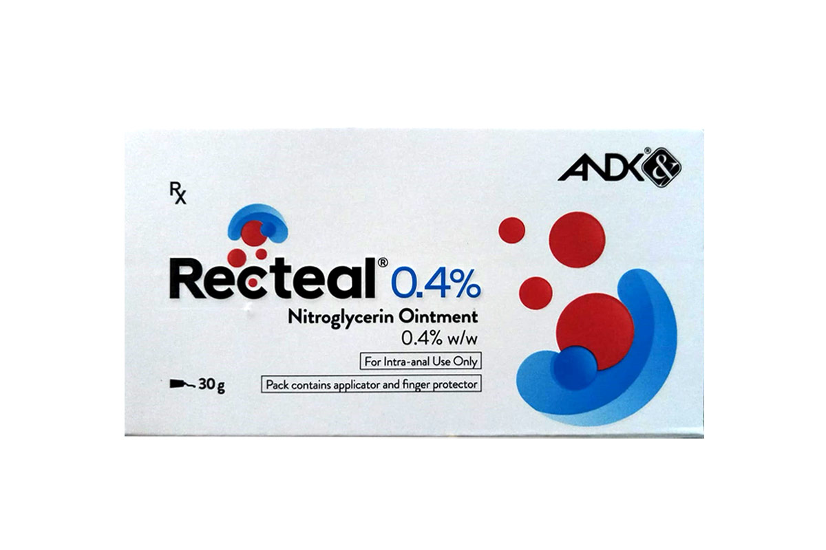 RECTEAL NITROGLYCERIN 0.4% OINTMENT 30 GM - Berlin Pharmacy