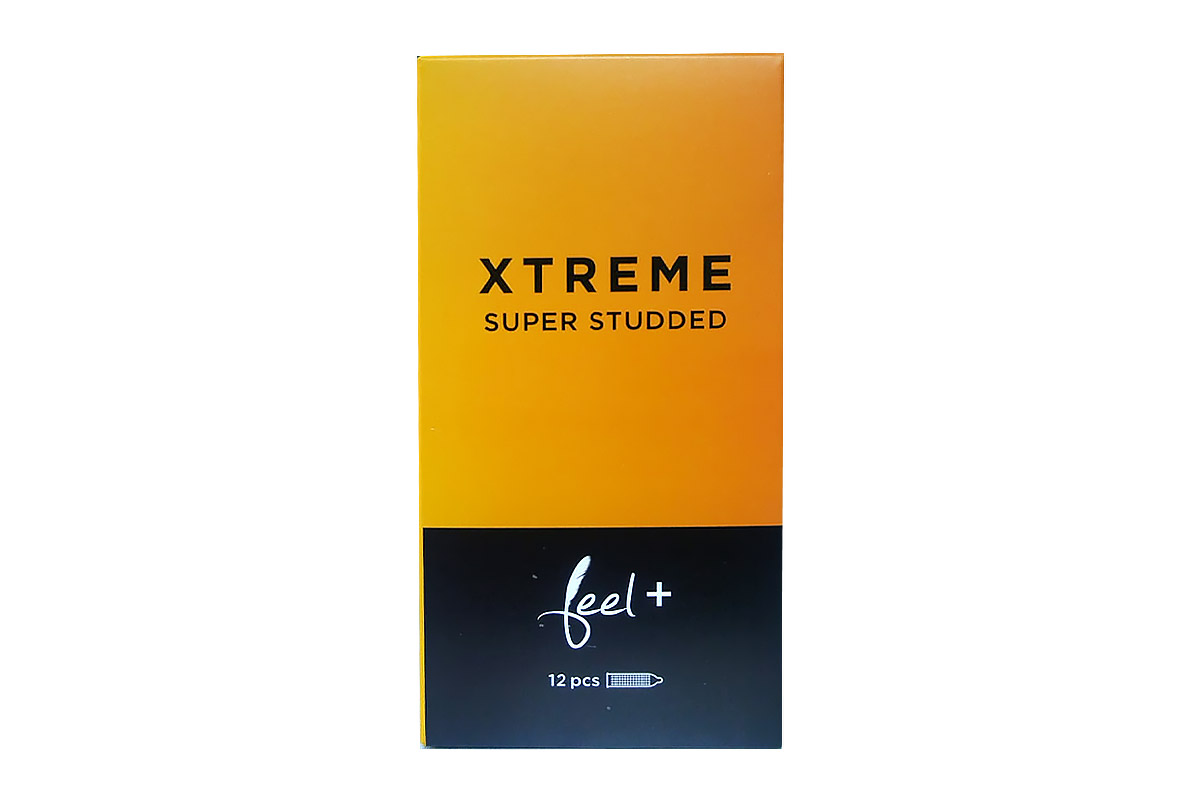 FEEL PLUS XTREME SUPER STUDDED CONDOMS 12 PCS - Berlin Pharmacy