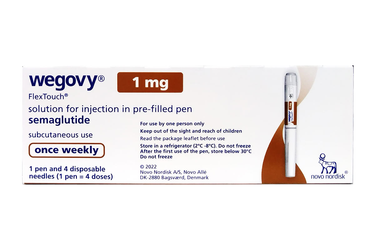 WEGOVY FLEXTOUCH 1 MG SOLUTION FOR INJECTION PRE FILLED PEN - 1 PEN - Berlin Pharmacy