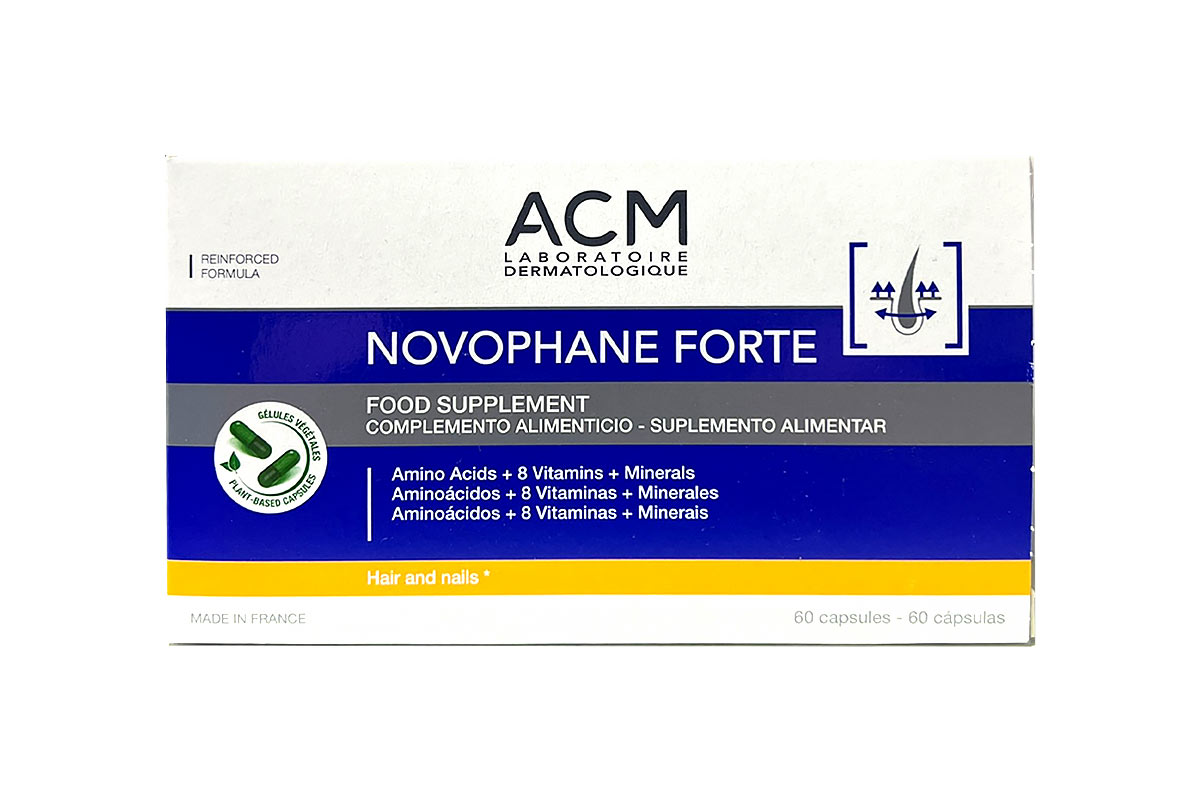ACM NOVOPHANE FORTE HAIR AND NAILS 60 CAPSULES - Berlin Pharmacy