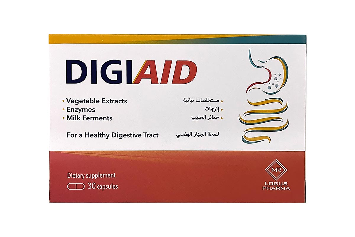 LOGUS PHARMA DIGIAID 30 CAPSULES - Berlin Pharmacy
