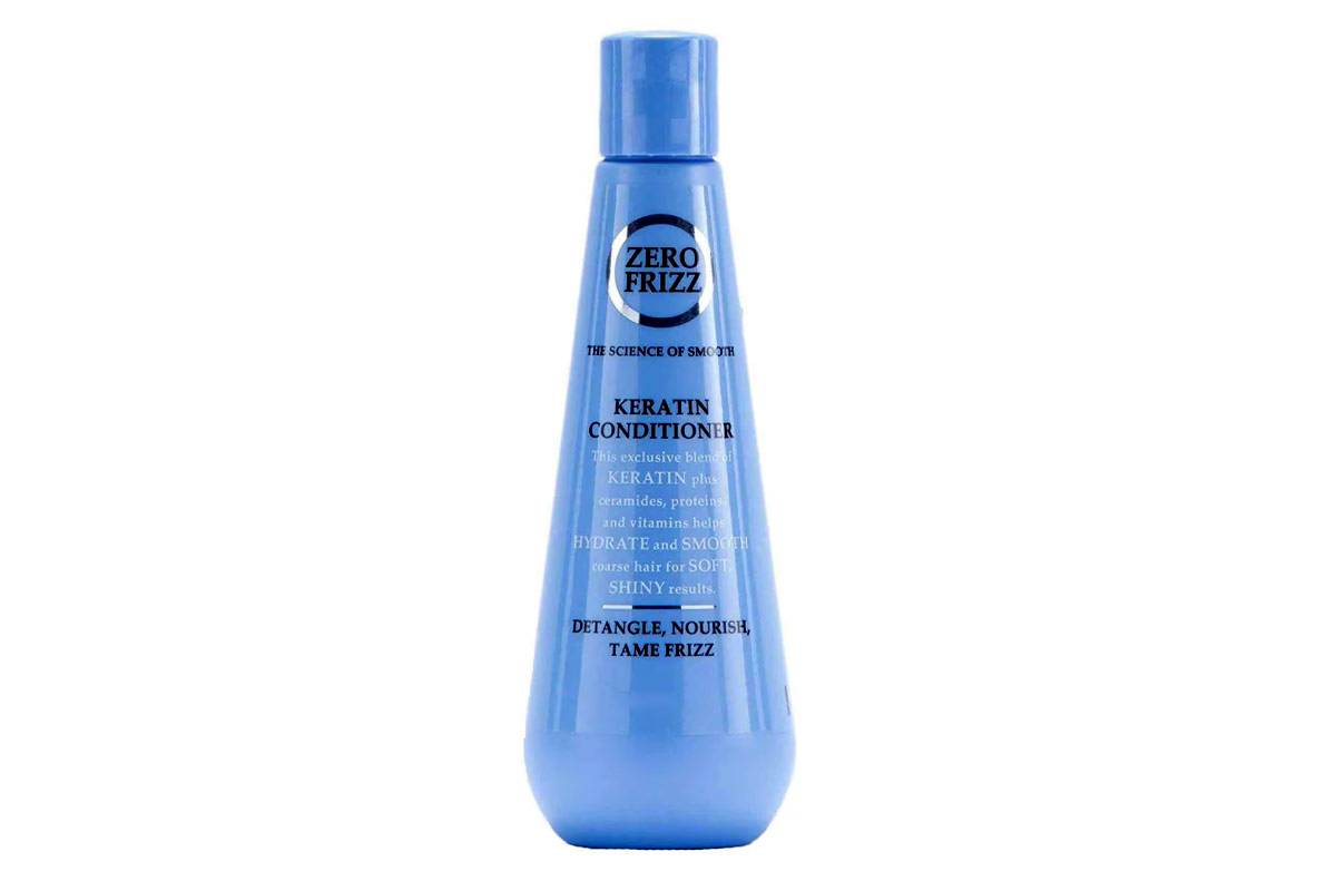 ZERO FRIZZ KERATIN CONDITIONER FOR FRIZZY HAIR 355 ML - Berlin Pharmacy