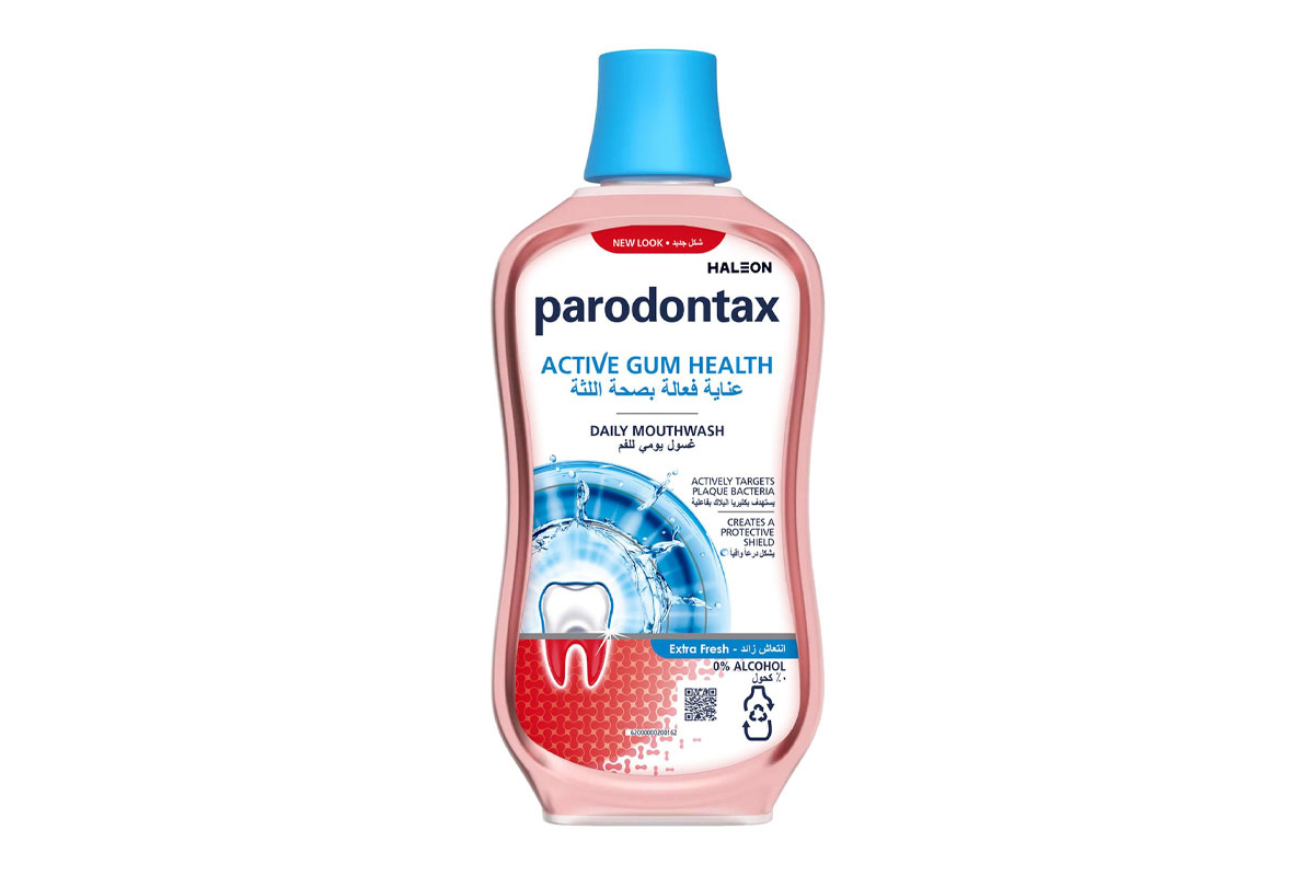 PARODONTAX DAILY GUM CARE EXTRA FRESH MOUTHWASH 500 ML - Berlin Pharmacy